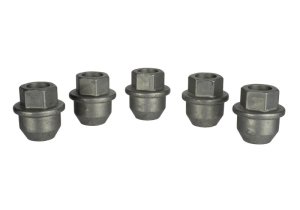 Ford Mustang Lug Nut Kit - Ford Racing - 1/2in -20 Thread Cone Seat Open - `05-`14